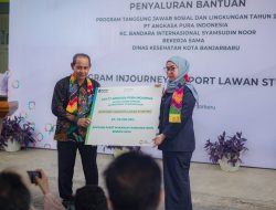 Pemko Banjarbaru Terima Bantuan PMT dari PT Angkasa Pura Indonesia