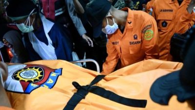 Delapan Jenazah Kecelakaan Helikopter Eastindo Air Tiba di RS Bhayangkara Banjarmasin, Tiga Diantaranya Warga Negara Asing