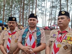 Wabup Bahsanuddin Buka Jambore Pramuka di Pantai Rindu Alam