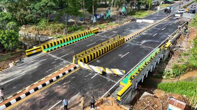 Proyek Jembatan Sungai Ulin Banjarbaru Rampung, Trans Banjarbakula Kembali Normal