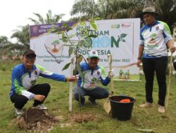 Peringati Hari Menanam Pohon, GOW HSU Hijaukan Danau Panggang