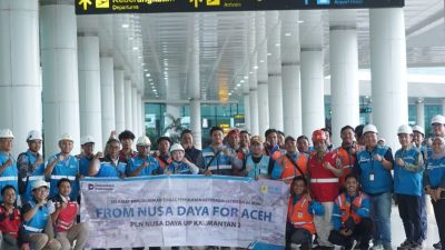 PLN Kalselteng kirim 24 personel bantu pulihkan listrik di Sumatera