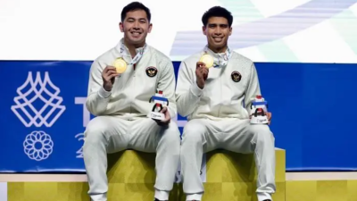 SEA Games 2025 – Ganda putra Sabar/Reza sabet emas