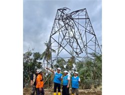 PLN Terus Kebut Siang Malam Perbaiki Jalur Listrik Langsa-Pangkalan Brandan, Penopang Pemulihan Kelistrikan Aceh